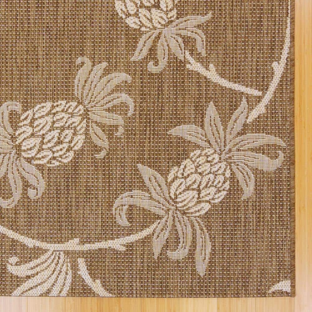 Reyn Spooner Red Synthetic Flat Woven Stain-resistant Area Rug