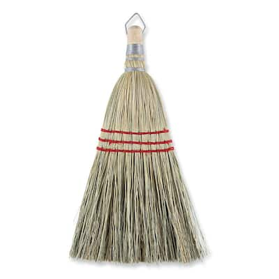 Fiesta Red Heavy Duty Long Bristle Push Broom - Fine Bristles