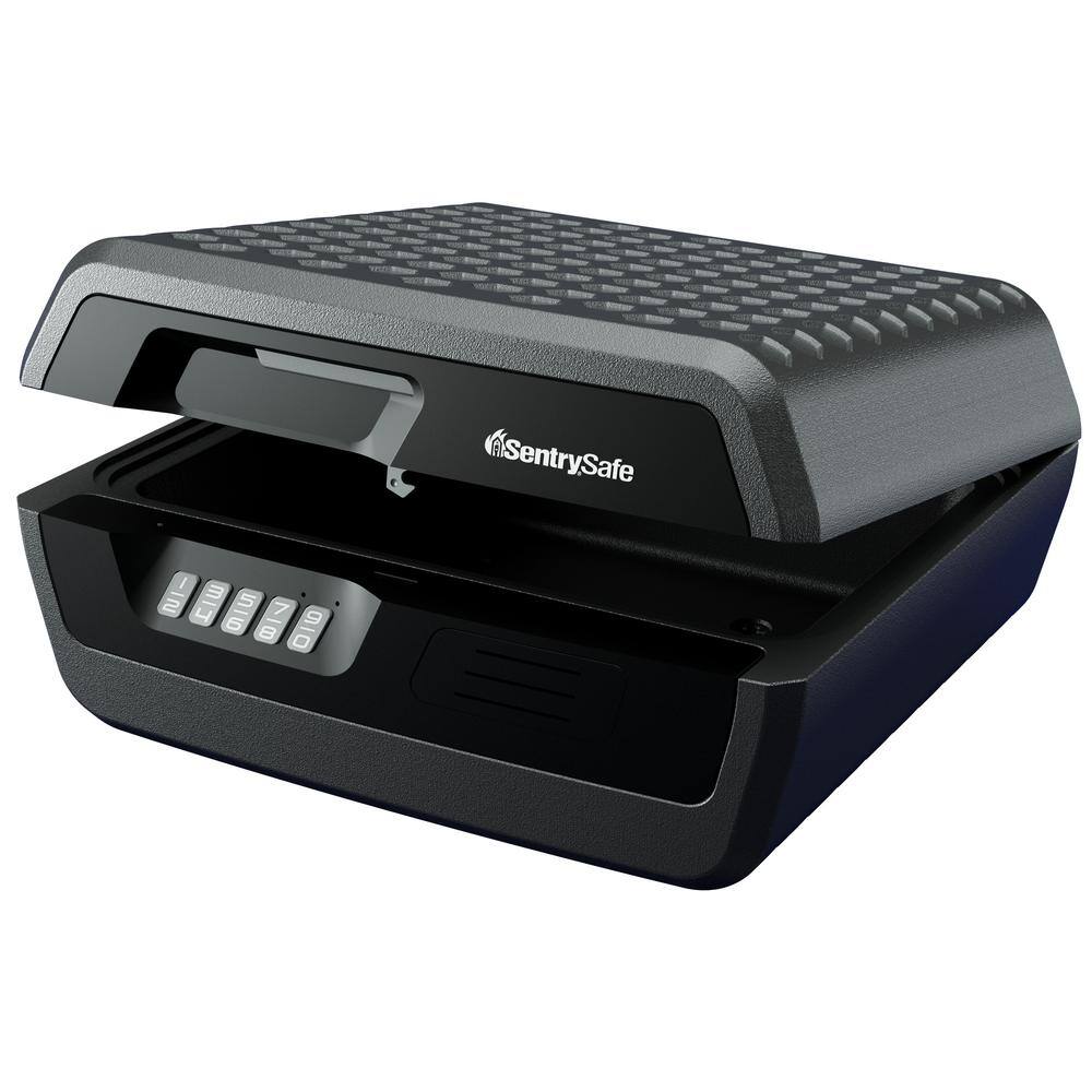 Small Black Digital Waterproof Fire-Resistant Safe