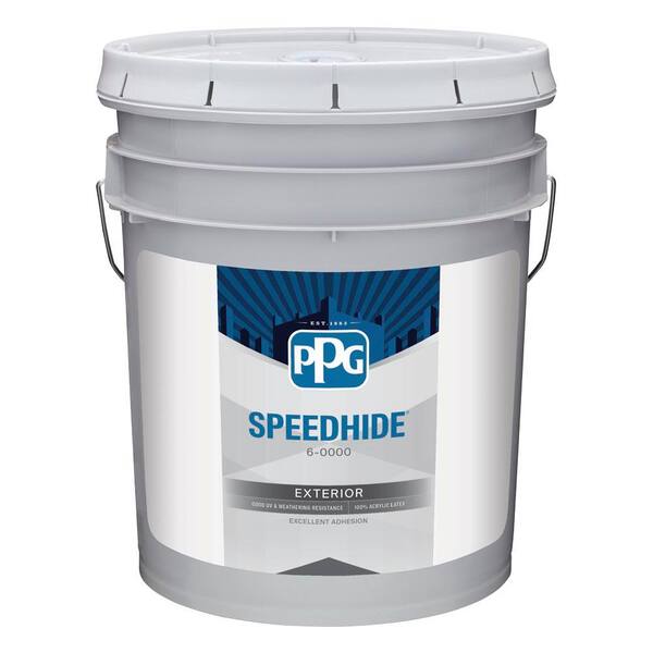 Speedhide 5 Gal. Base 1-Semi-Gloss Exterior Paint 6-901Xi-05 - The Home  Depot