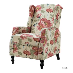 Celia Red Fabric Standard (No Motion) Recliner