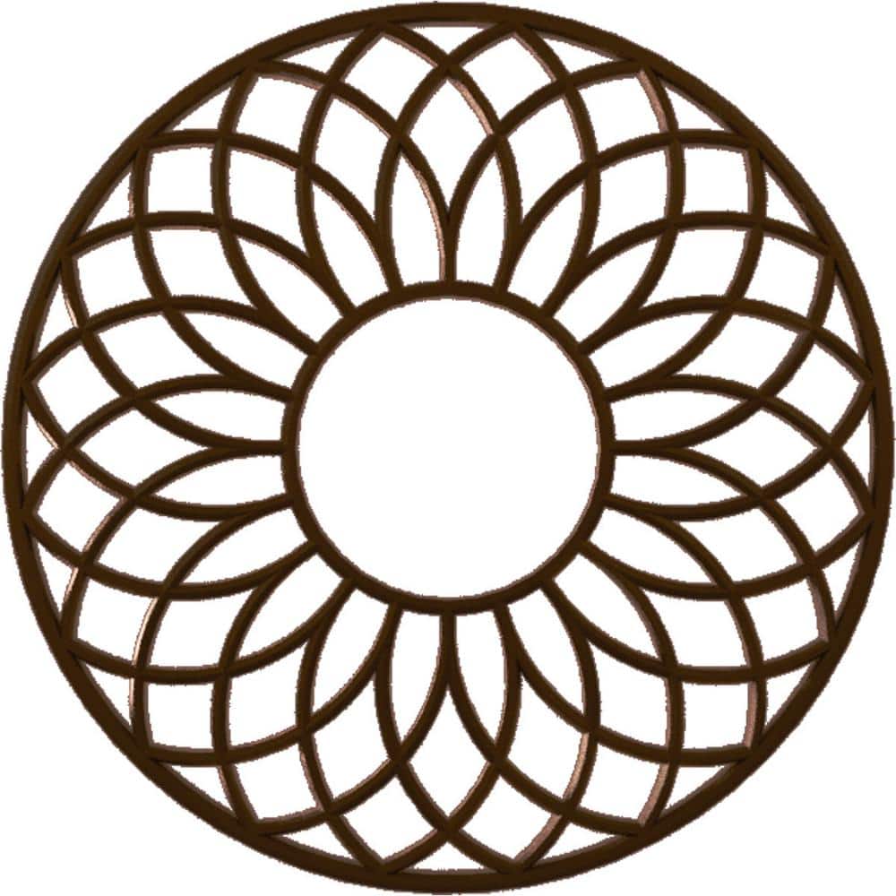 3/4 in. x 24 in. x 24 in. Cannes Architectural Grade PVC Peirced Ceiling Medallion price history on PriceWatchPro
