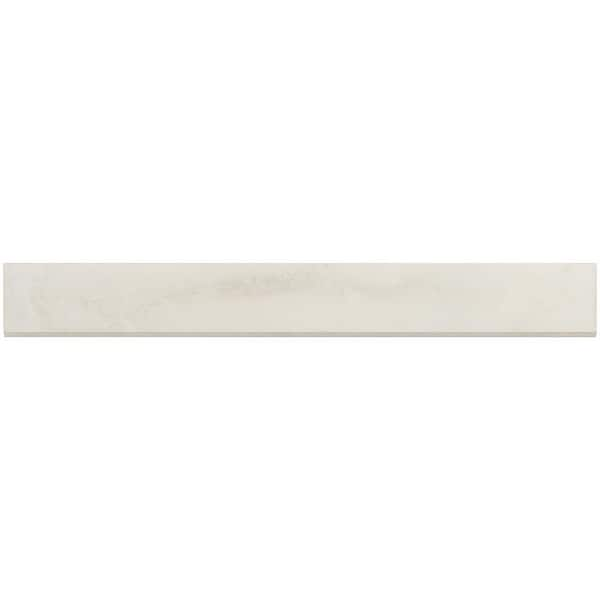 Ivy Hill Tile Essential Marble Arabescato 3 in. x 24 in. Satin ...