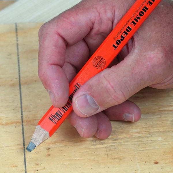CH Hanson 10574 Retractable Pencil Pull XL Carpenter Crayon, Marker, Pen Holder