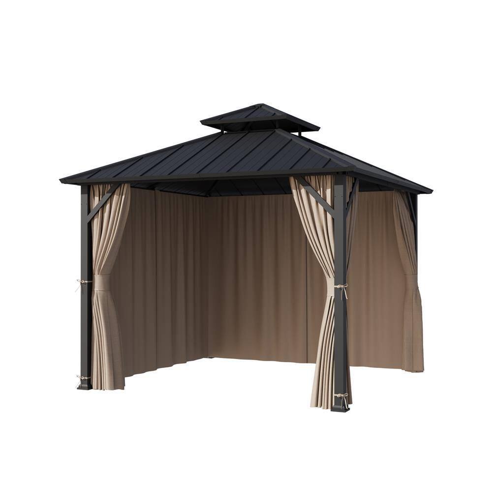 Ultra Series 8 ft. x 8 ft. Gazebo Replacement Privacy Curtain, Khaki price history on PriceWatchPro