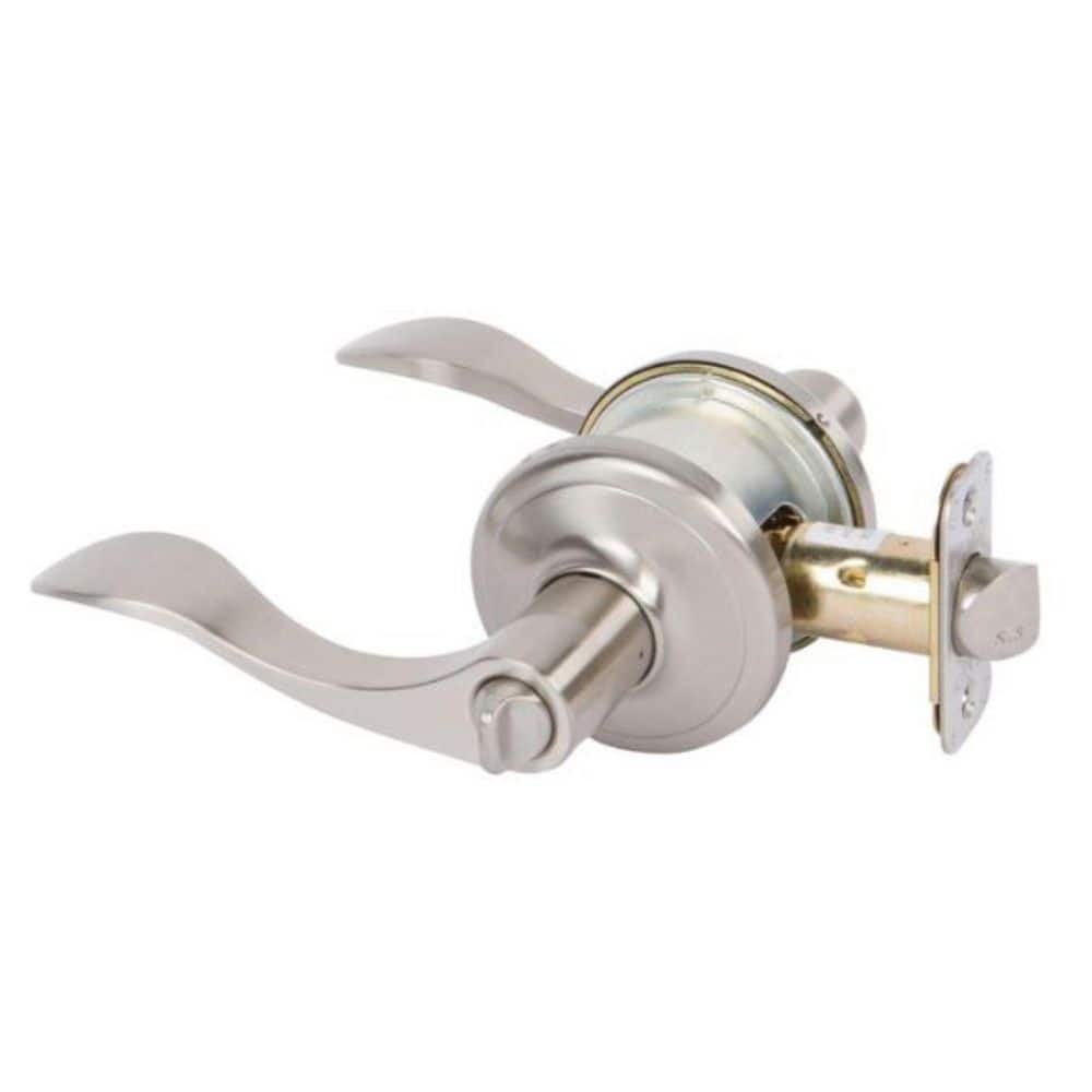 Delaney Grade 2 Lashbrook Privacy Door Lever in Satin Nickel price history on PriceWatchPro