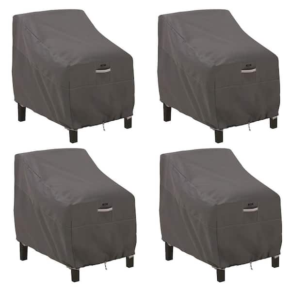 Classic Accessories Ravenna Dark Taupe Deep Seated Patio Lounge Cover (4-Pack)