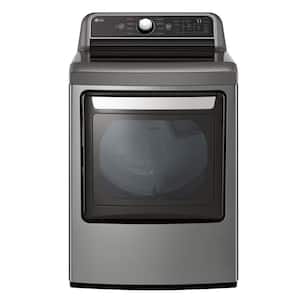 7.3 cu. ft. Large Capacity Vented Electric Dryer with Sensor Dry and EasyLoad Door in Graphite Steel