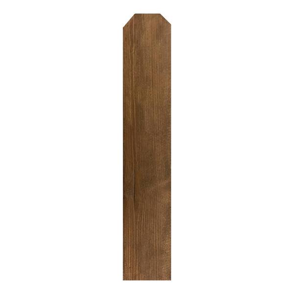 COLOR PRO SUNRISE 5/8 in. x 5.5 in. x 6 ft. Color Pro Sunrise Treated Red Pine Fence Picket