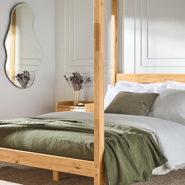 Queen bed deals frame minimal