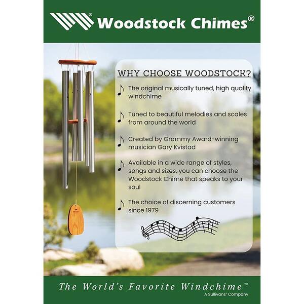 WOODSTOCK CHIMES Signature Collection, Gregorian Chimes, Tenor, 39