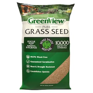 20 lbs. Pure Grass Seed Dense Shade Mixture - Covers up to 10,000 sq. ft.