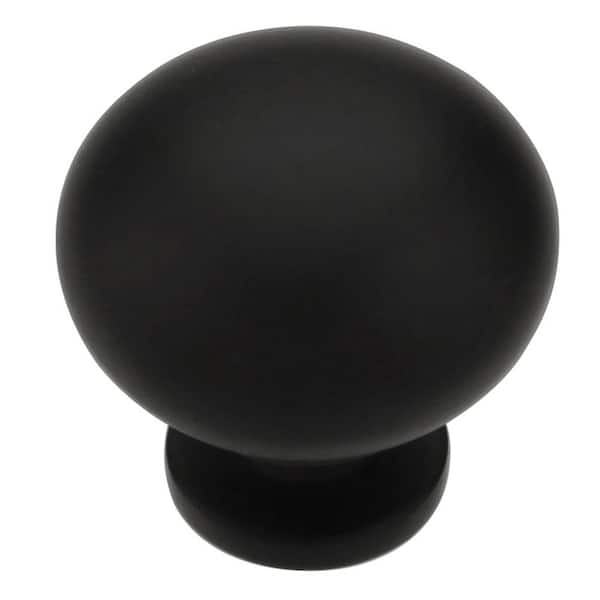 HICKORY HARDWARE Value Knobs Collection 1-1/4 in. Dia Oil Rubbed Bronze Finish Cabinet Knob