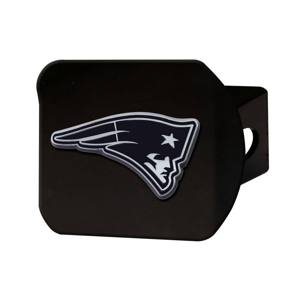thumbnail image 2 of FANMATS New England Patriots 3D Metal Hitch Cover - Black, Fits 2" Square Hitches 2 of 14