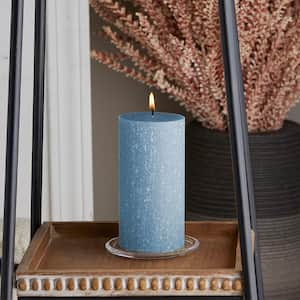 3 in. x 6 in. Timberline Sage Green Unscented Pillar Candle