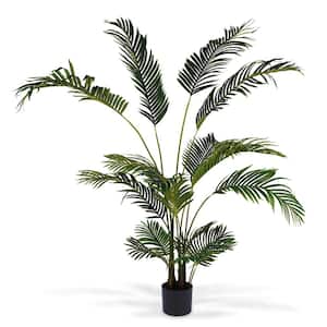 70 .8 in. Green Artificial Paradise Palm Tree in Pot