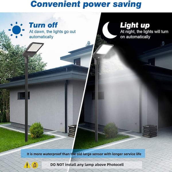 WYZM 1500- Watt Equivalent Integrated LED Bronze 300W LED Parking