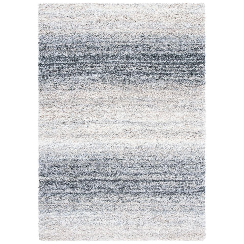 Fontana Shag 7 ft. x 9 ft. Ivory/Gray Gradient Area Rug price history on PriceWatchPro