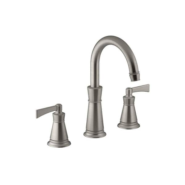 KOHLER Alteo Deck-Mount 2-Handle High Arc Bathroom Faucet Trim Kit in Vibrant Brushed Nickel (Valve Not Included)