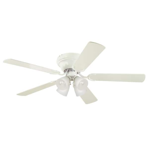 Westinghouse Contempra IV 52 in. LED White Ceiling Fan with Light Kit