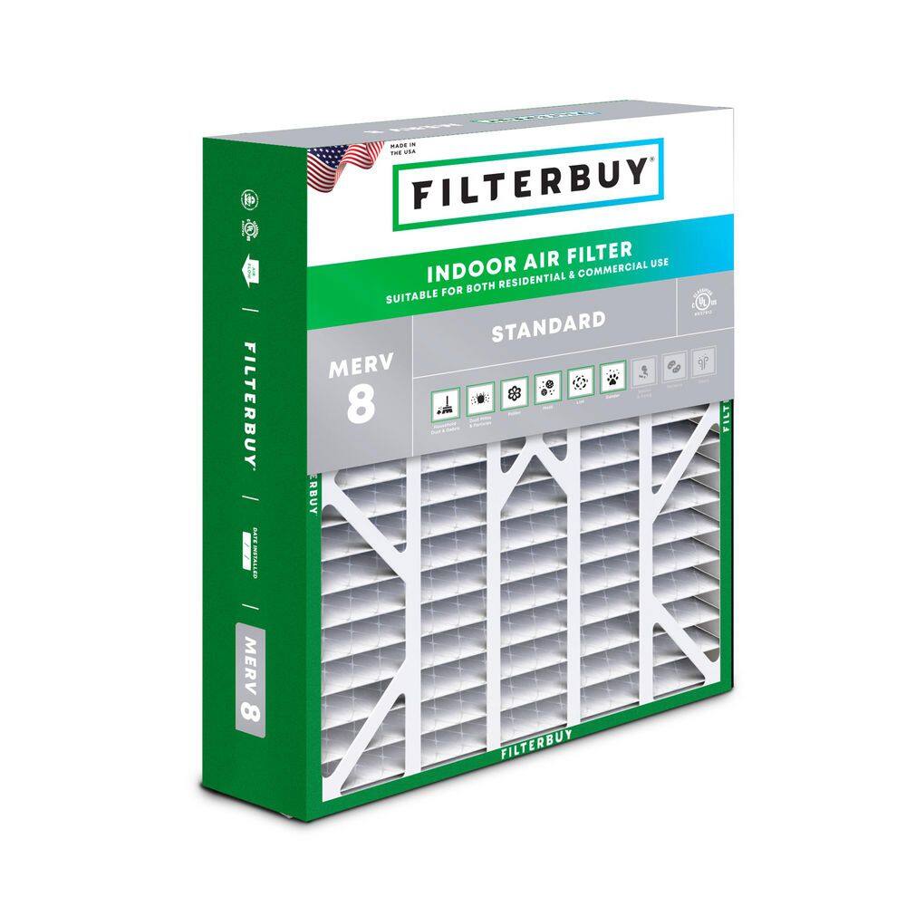 20 in. x 25 in. x 6 in. MERV 8 (FPR 5) Dust Defense Pleated HVAC AC Furnace Air Filters for Aprilaire (1-Pack) price history on PriceWatchPro