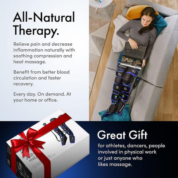 ReAthlete Air-C Pro Full Leg Compression Massager — Recovery For Athletes