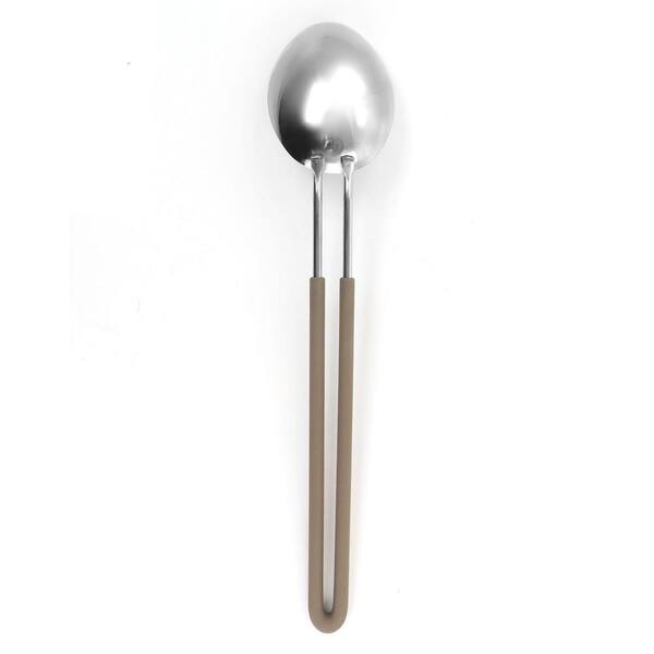 Martha Stewart Stainless Steel Spoon in Gray