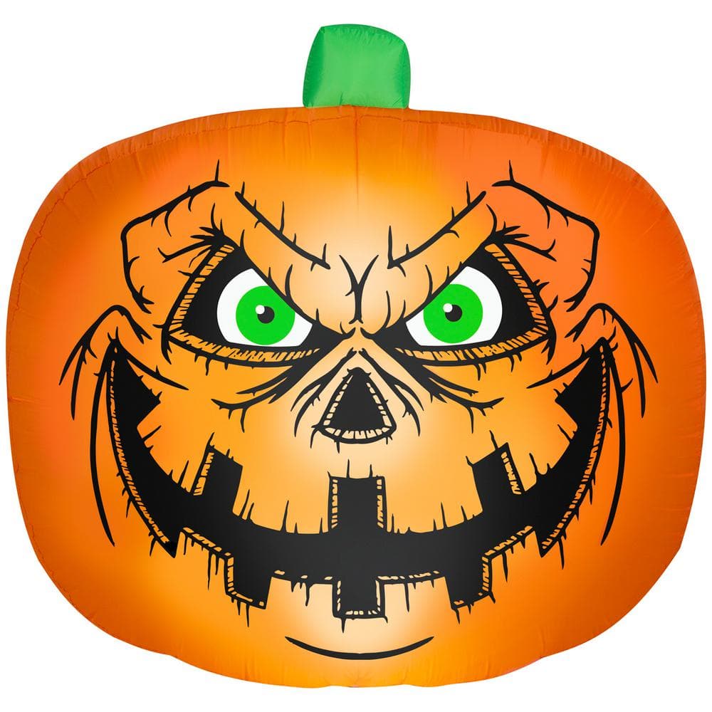  90.16 in. H x 53.15 in. W x 90.16 in. L Halloween Inflatable Airblown-Flat-JOL