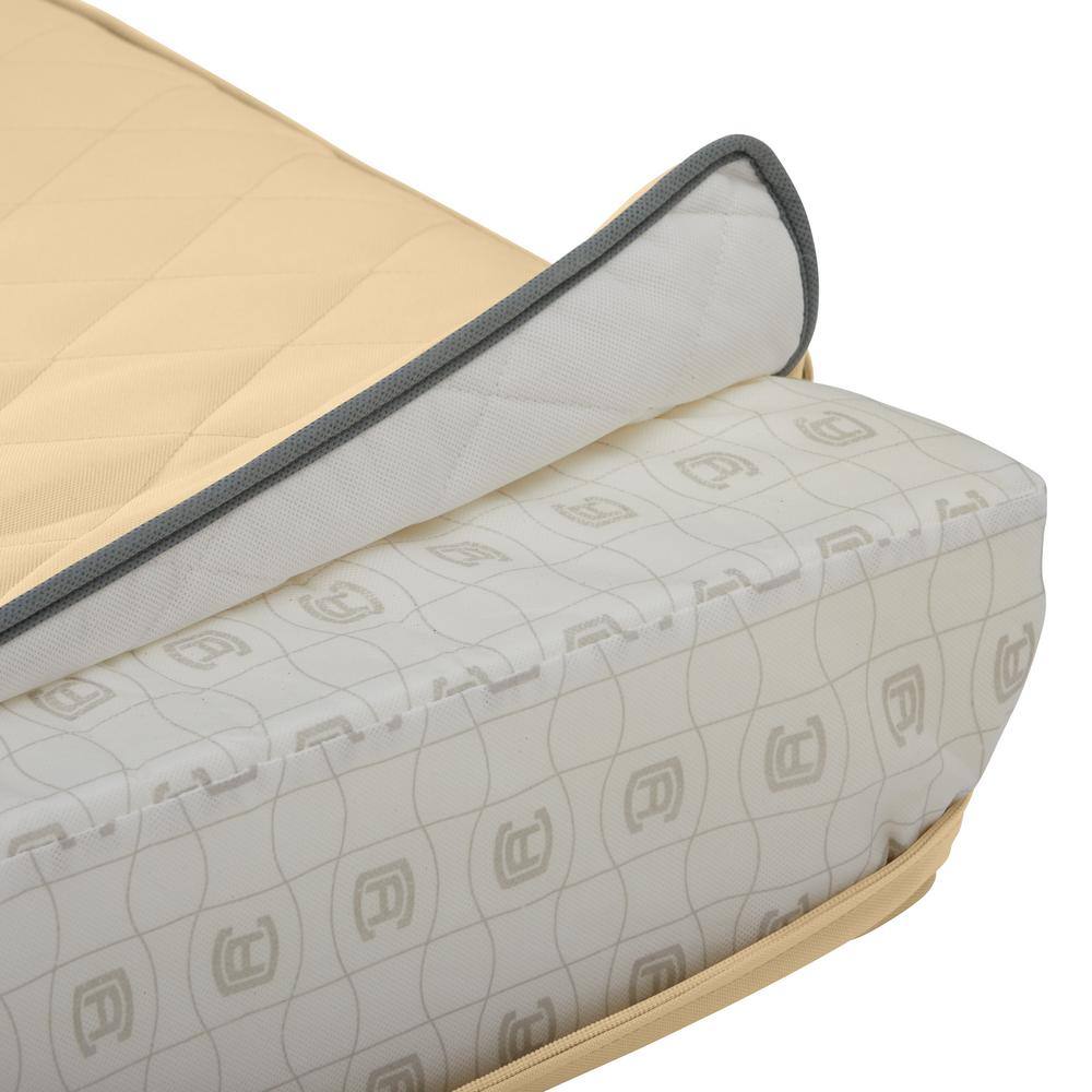 Chamomile Quilted Outdoor Chaise Lounge Cushion Cover, 72" x 21"