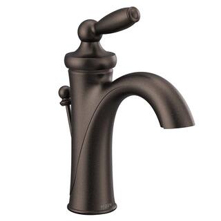 Moen Brantford Rubinetto Lavabo Diffuso A Due Manopole - Finitura Oil-Rubbed Bronze, Con Valvola Inclusa, TV6620ORB