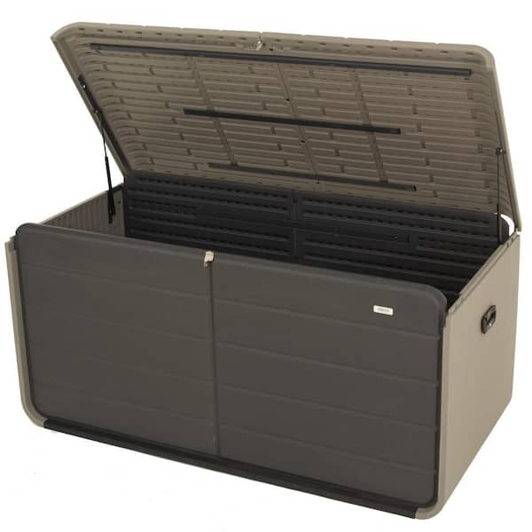 ams２boxes detoxDETSsss Ama pear Gray 200 Gal. All-Weather Large Resin Deck Box, Plastic