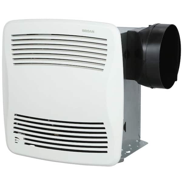 Broan-NuTone QT Series Very Quiet 110 CFM Ceiling Bathroom Exhaust Fan with Humidity Sensing, ENERGY STAR*