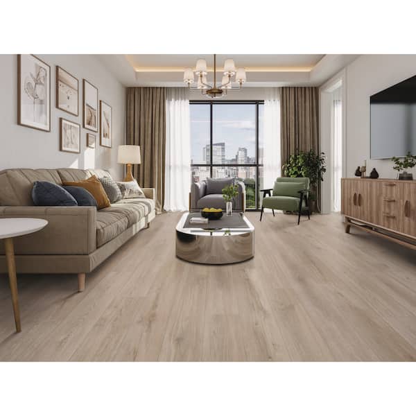 Lifeproof Take Home Sample-Glacier Lily French Oak Click Lock