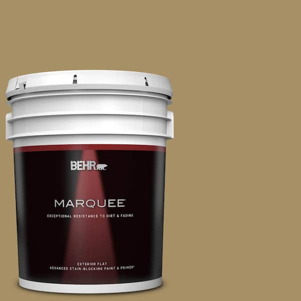 BEHR MARQUEE 5 gal. #350F-6 Fossil Butte Flat Exterior Paint & Primer