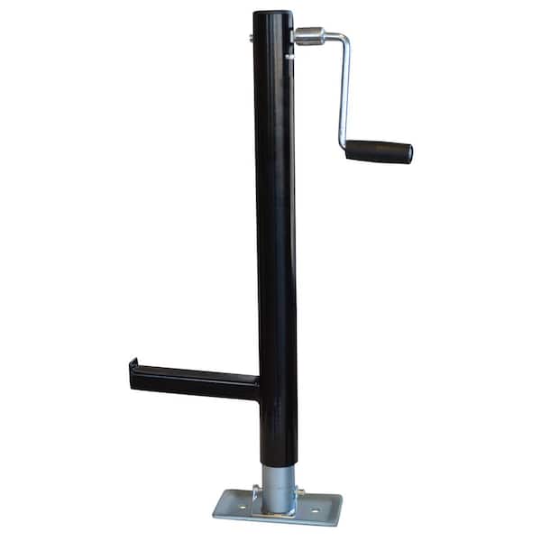 BLACK BULL A-Frame Trailer Jack and Lift with Base Plate with 2000 lbs. Capacity
