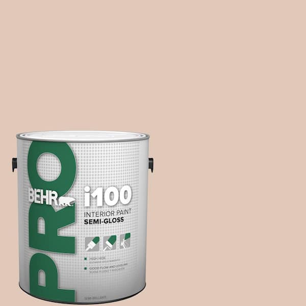 BEHR PRO 1 gal. #S190-2 Sand Dance Semi-Gloss Interior Paint