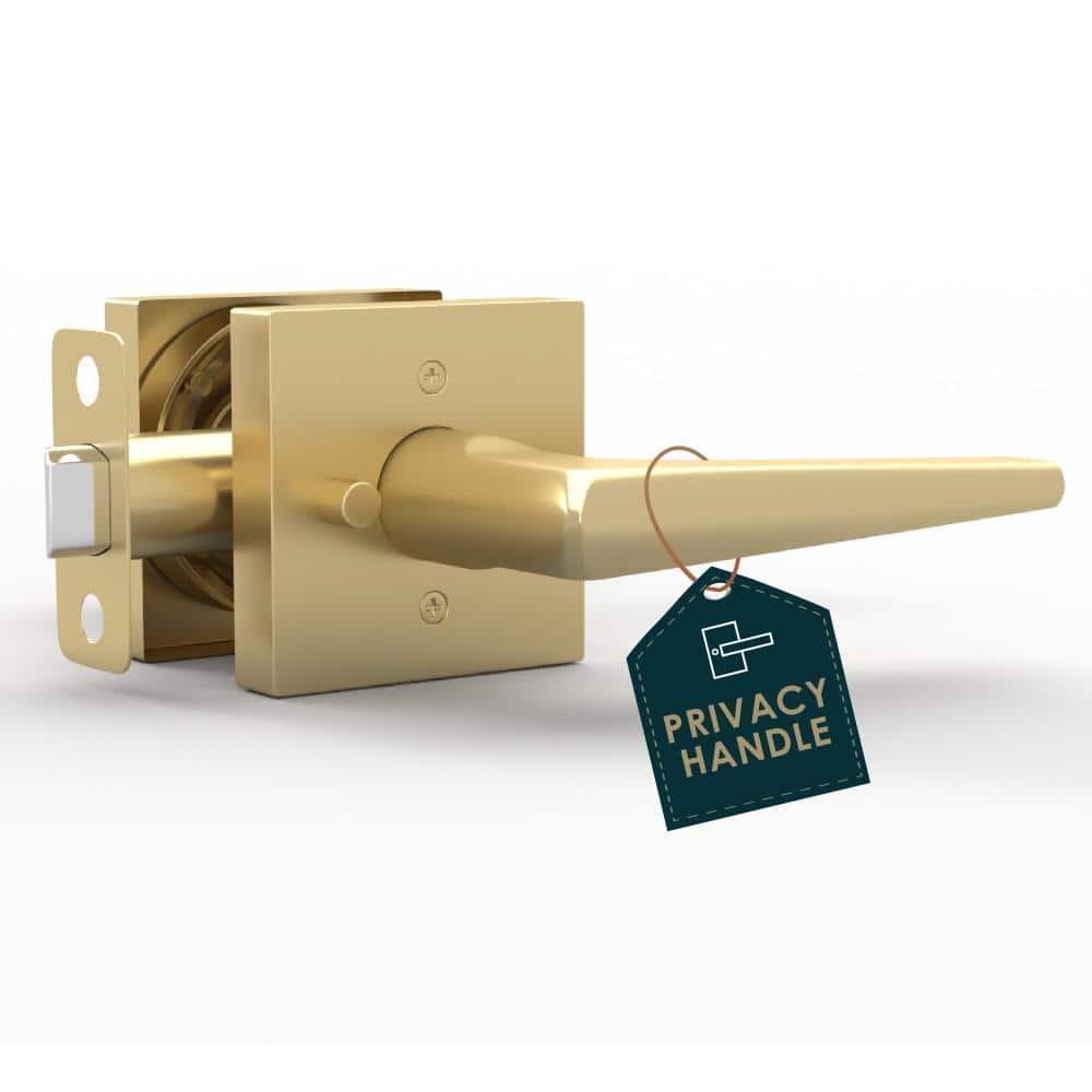 Schein Privacy Door Handle - 1 Pack Bed & Bath Lock, Satin Brass price history on PriceWatchPro