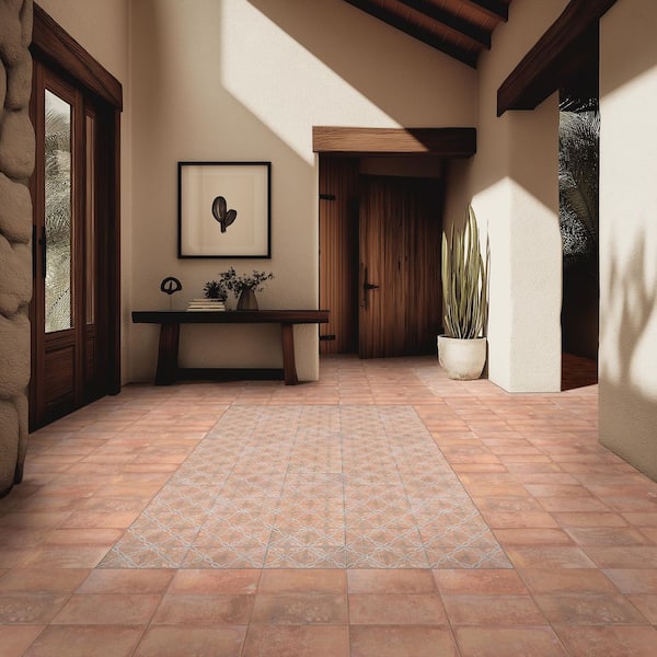 MSI Tavera Cotto 6 in. x 12 in. Red Matte Porcelain Brick Look