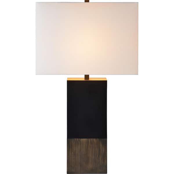 Notre Dame Design Maro 30 In Multi Color Table Lamp With Off White Cotton Shade Ndd21l105 Maro 30 In Multi Color Table Lamp, Large Multi Colored Lamp Shades