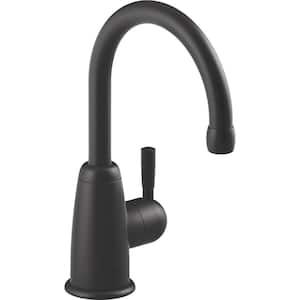 Wellspring Contemporary Single-Handle Beverage Faucet in Matte Black