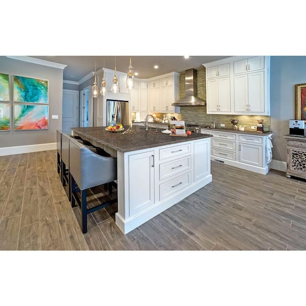 3 in. x 3 in. Granite Countertop Sample in Sapphire Blue