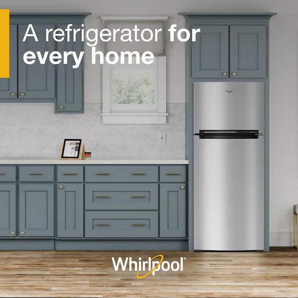 Whirlpool 28 in. 17.64 cu. ft. Wide Top Freezer Refrigerator in