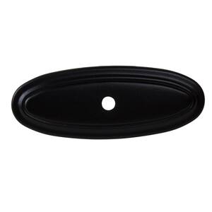 2-1/2 In. Matte Black Round Classic Cabinet Hardware