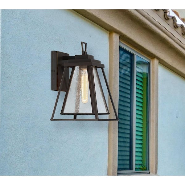 Sleepy Hollow 1-Light Outdoor Dakota Bronze Wall Mount Sconce