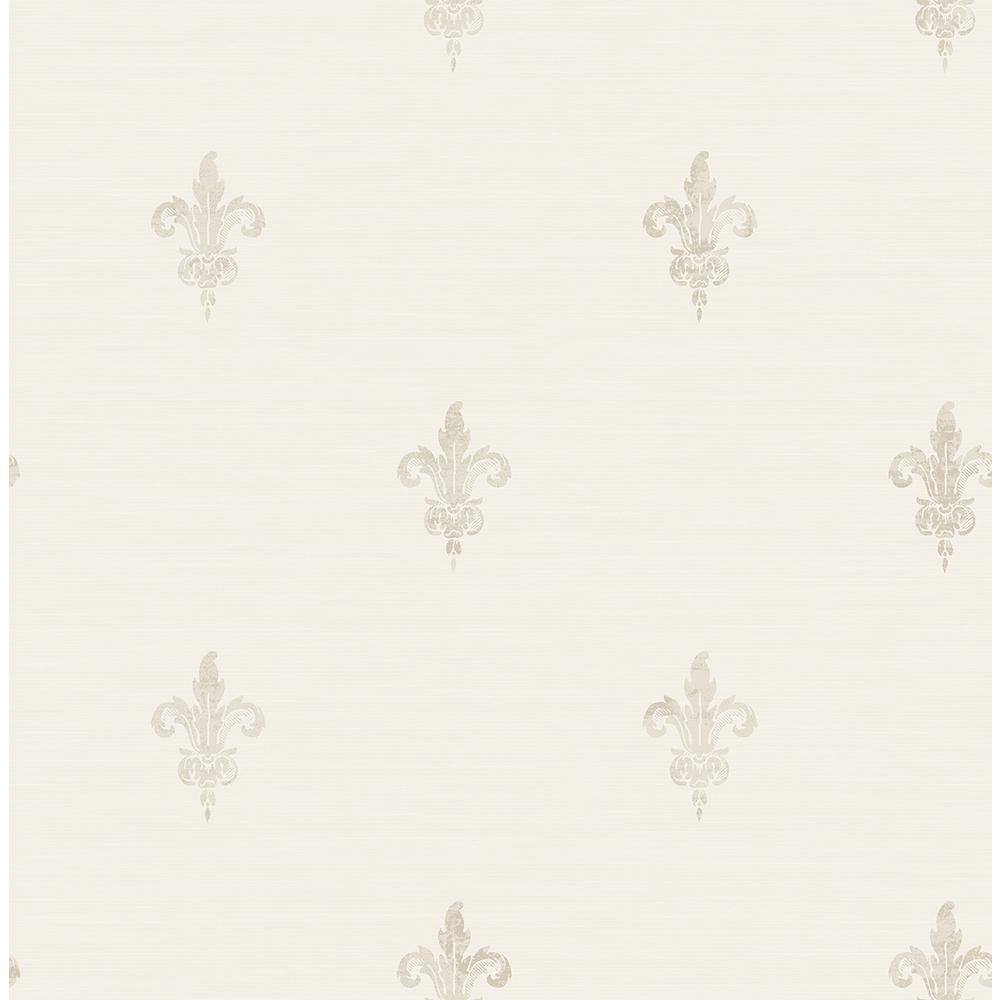 French Lily Light Beige Paper Non Pasted Strippable Wallpaper Roll (Cover 56.05 sq. ft.) price history on PriceWatchPro