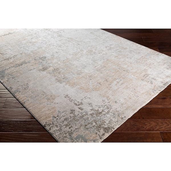 Dennings Dark Brown 7 ft. x 10 ft. Indoor Area Rug