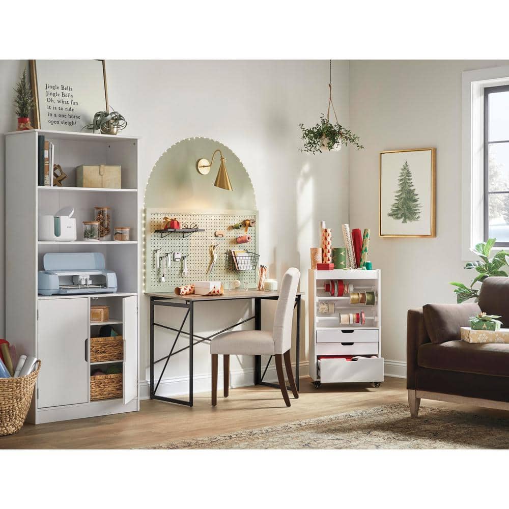 Sylvie Gold Framed Holiday Tree Canvas Print, 24" x 29"