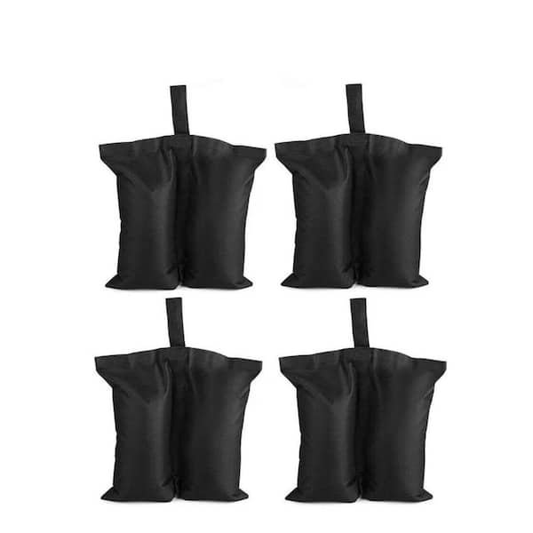 Waterproof Sand Weights for Canopy-4PCS Leg Weights for Outdoor Sun Shelter, Tent, Gazebo Stabilization (13.4"x13")