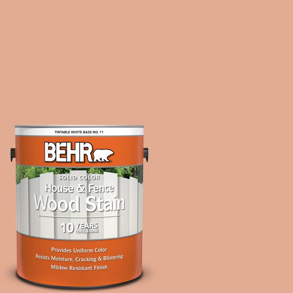 1 gal. #M200-4 Coral Cloud Solid Color House and Fence Exterior Wood Stain