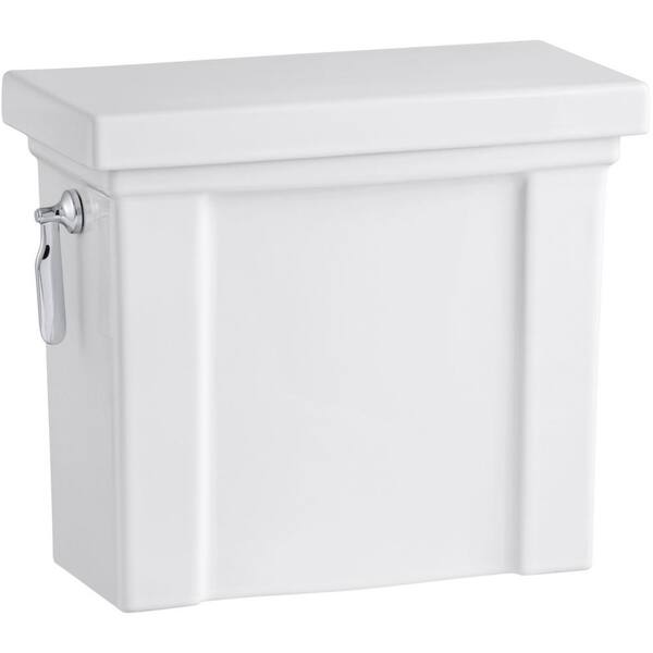 KOHLER Tresham 1.28 GPF Single Flush Toilet Tank Only with AquaPiston Flush Technology in White